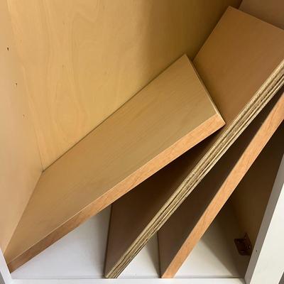 White Upper Cabinet (No Hardware) - 18x12x42