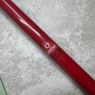 Red O Cedar Broom and Dust Pan