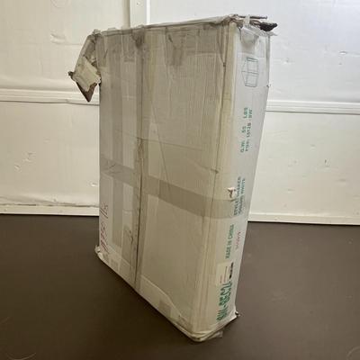 Unfinished White Shaker Corner Lower Cabinet - Base End - 24w x 24d x 34.5h
