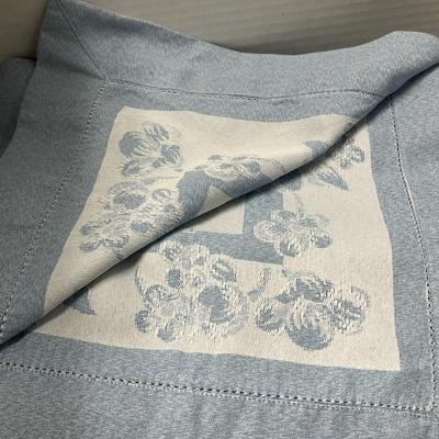 Blue Floral Tablecloth - 56x100