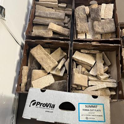 5 Boxes of ProVia Summit Terra Cut Flats and Corner Stone