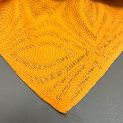 Orange Cotton Tablecloth - 86x112