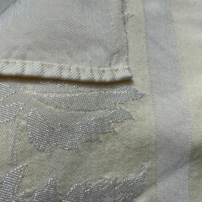 Yellow Tablecloth - 76x120 with Matching Napkins - 7 count!