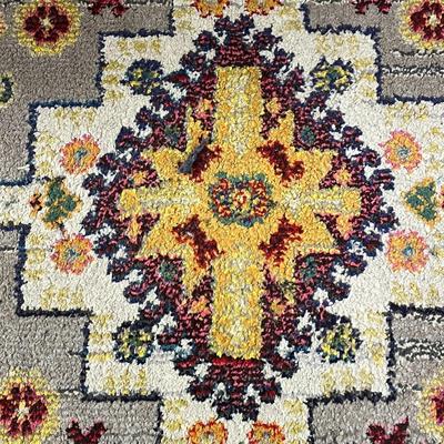 Colorful Woven Rug - 91x63 