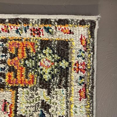 Colorful Woven Rug - 91x63 