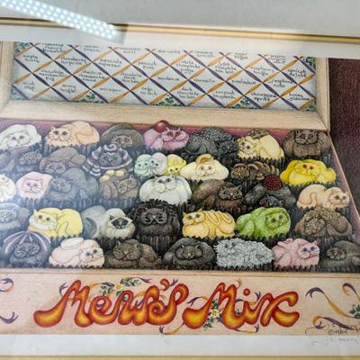 Meow Mix Cat theme collection original art and prints