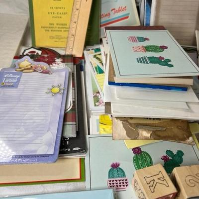 Vintage paper notebooks , pads, stationary