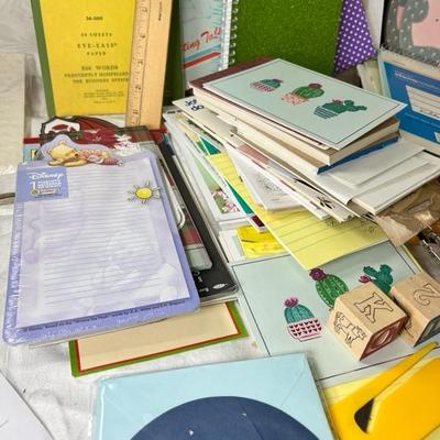 Vintage paper notebooks , pads, stationary