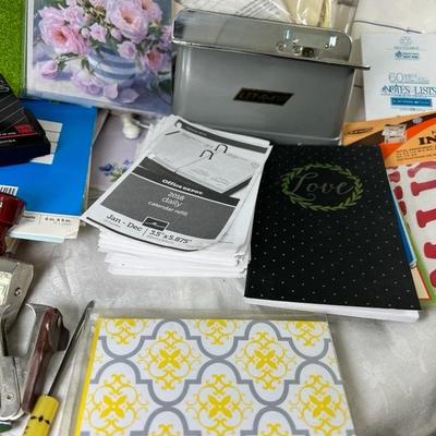 Vintage paper notebooks , pads, stationary NOS