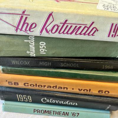 Vintage yearbooks 1940s/50s