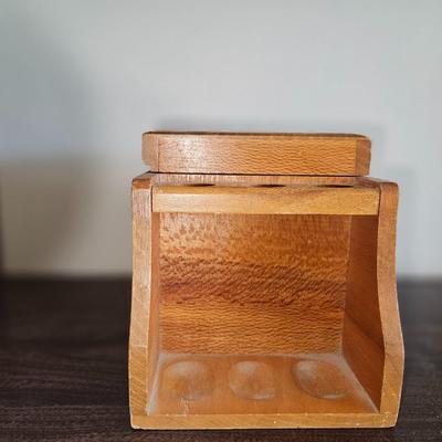 Desktop Wooden Caddy