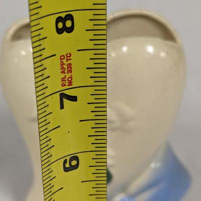 1940's Hull Ceramic Wall Pocket Vase Heart