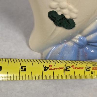1940's Hull Ceramic Wall Pocket Vase Heart