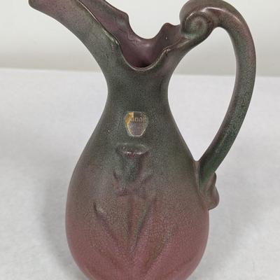 Vintage Niloak Ewer Pottery Pitcher Vase