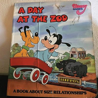 Set of 10 Disney Babies 1980's Board Books