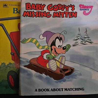 Set of 10 Disney Babies 1980's Board Books