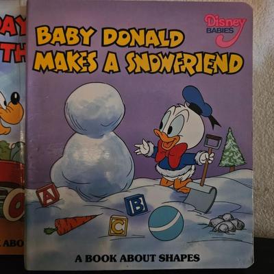 Set of 10 Disney Babies 1980's Board Books