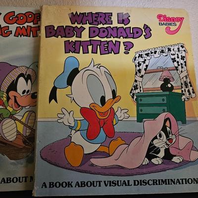 Set of 10 Disney Babies 1980's Board Books