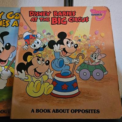 Set of 10 Disney Babies 1980's Board Books