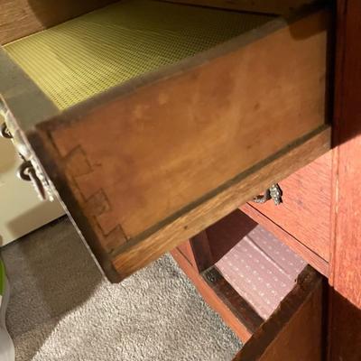 Vintage Two Drawer Dresser (Loose Top)
