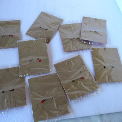 Lot of All Different Orphin Annie Plastic Pins