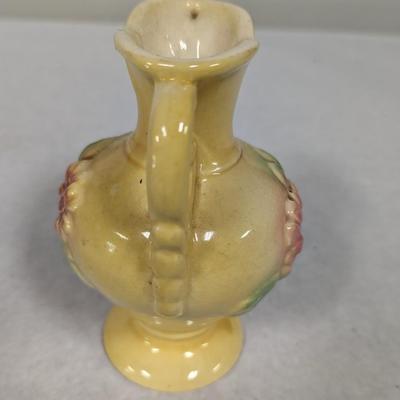 Vintage USA Pottery Floral Vase