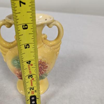 Vintage USA Pottery Floral Vase