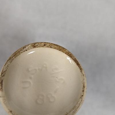 Vintage USA Pottery Floral Vase