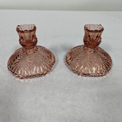 Fenton Candle Holders