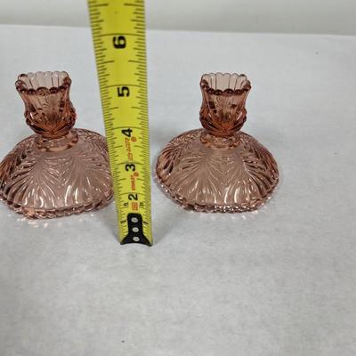 Fenton Candle Holders