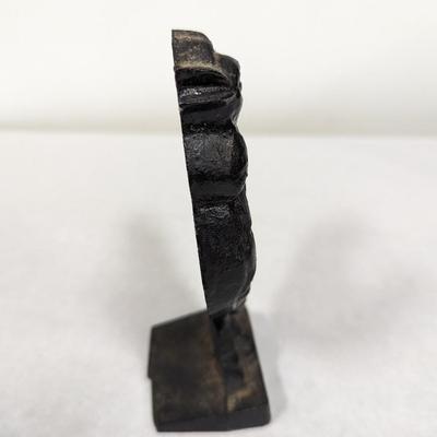 1989 Art Mark Cast Iron Rooster Doorstop