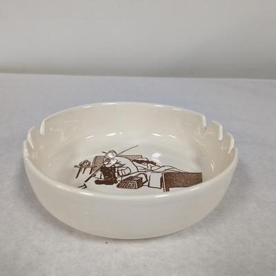 McCoy Ashtray There's Nothing Like Fishing!