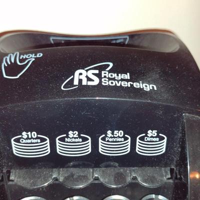 Royal Sovereign Manual Change Sorter with Paper Coin Wrappers
