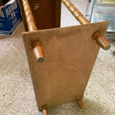 Vintage Washstand with Two Shelves