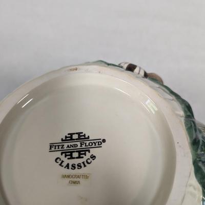 Hand Crafted Fitz & Floyd Fish Market Pitcher Shells Starfish
