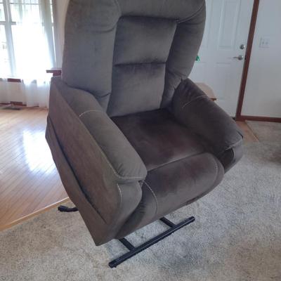 Ashley Upholstered Lift Chair with Heat and Massage