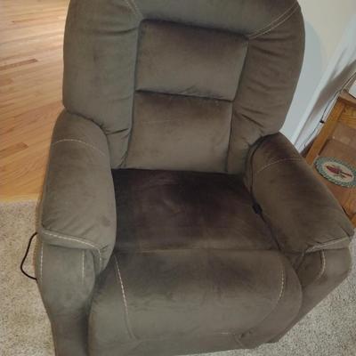 Ashley Upholstered Lift Chair with Heat and Massage