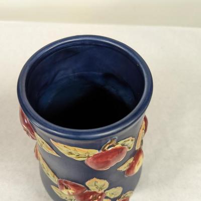 Hand Painted Longaberger Early Harvest Vase
