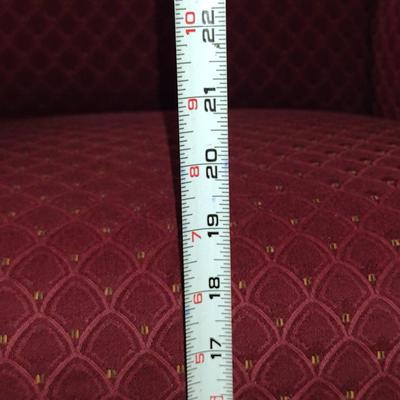 Lane Upholstered Reclining Wing Back Chair (Choice B)