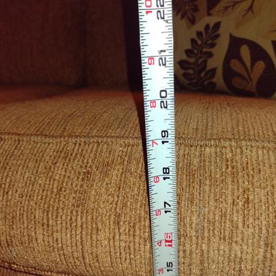 Upholstered Three Cushion Sleeper Sofa- Approx 86" Long