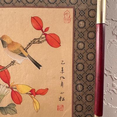 5 FRAMED ASIAN PICTURES