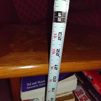 Solid Wood Magazine Rack/Side Table