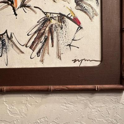 2 OIL PAINTINGS BY THE SAME ARTIST