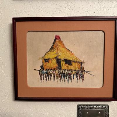 2 SIGNED OIL PAINTINGS