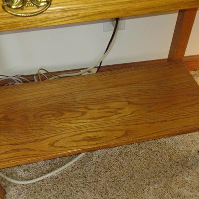 Solid Wood Accent/Entryway Table with Drawer- Approx 30 1/2