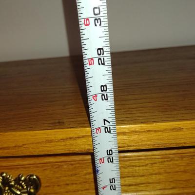 Solid Wood Accent/Entryway Table with Drawer- Approx 30 1/2" x 16 1/2" x 27" Tall