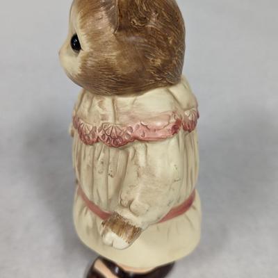 Vintage Kitty Cat Hand Painted Global Art Japan
