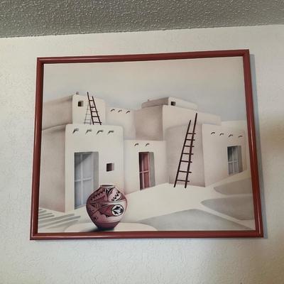 2 SIGNED SOUTH WEST THEMED PAINTINGS