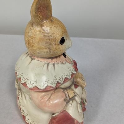 Vintage Bunny Cookie Jar