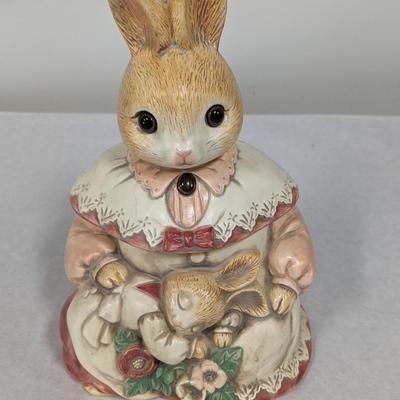 Vintage Bunny Cookie Jar